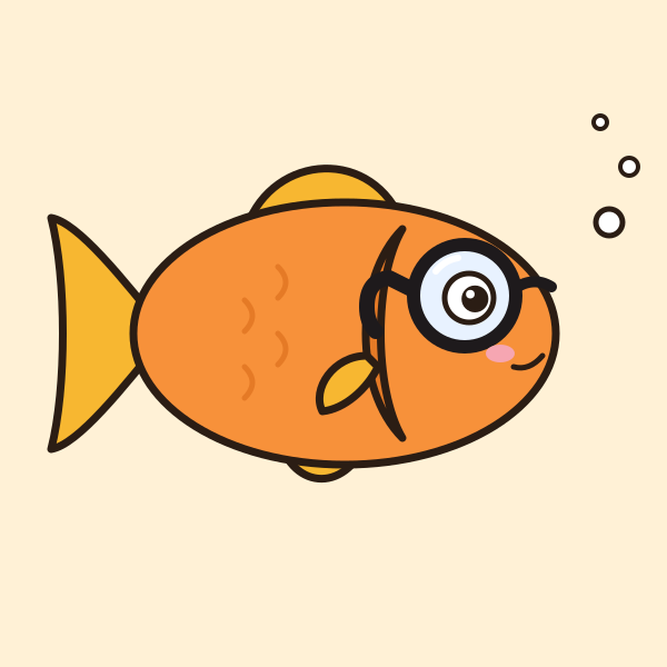 Tucked behind the gills