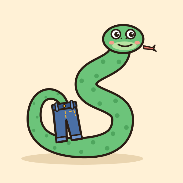 Tiny pants at the tail